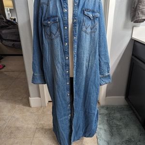 Denim dress